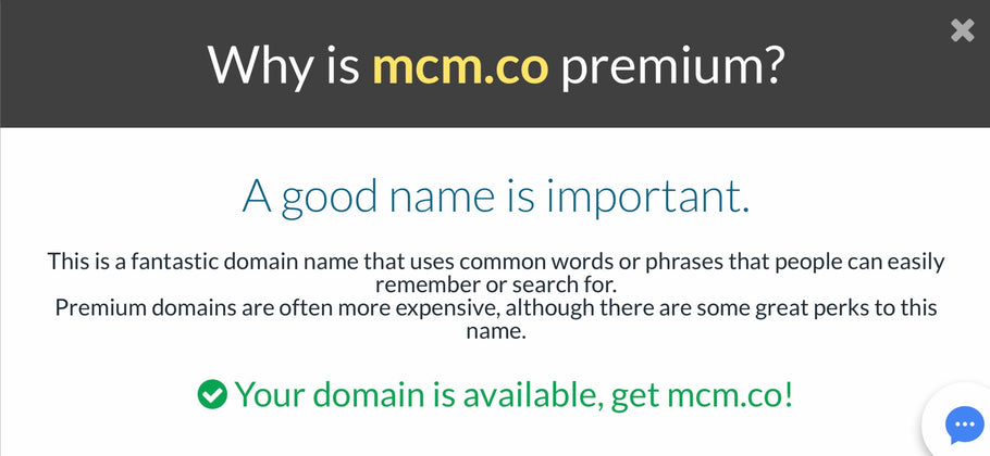 MCM.CO Premium Domain Name™